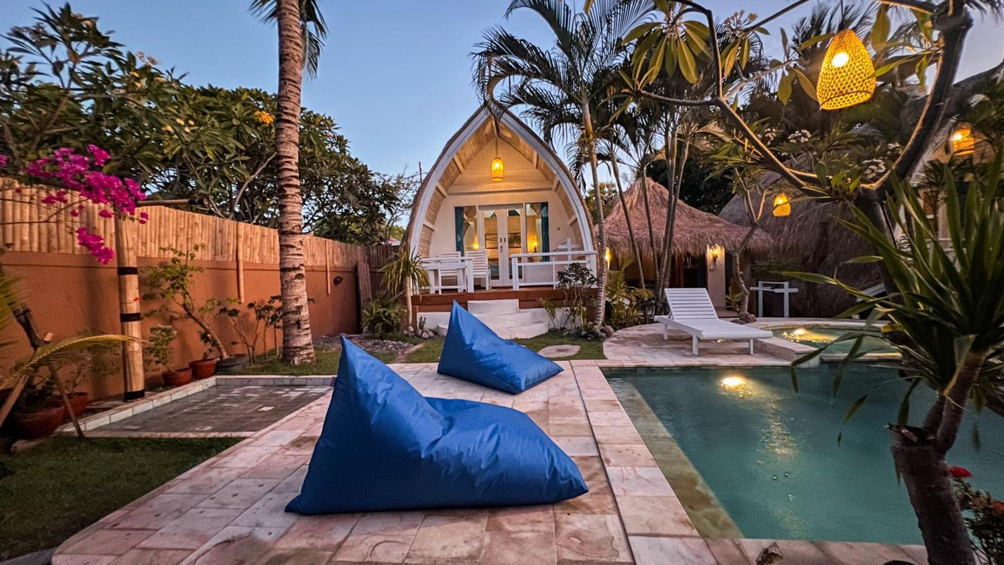 Coconut Dream Villas Gili Trawangan Eksteriør bilde